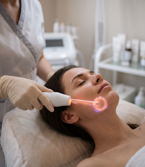 Skin High Frequency treatment at BeautyRoom